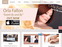 Tablet Screenshot of orlafallon.com